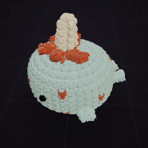 Mint chocolate ice cream Narwhal