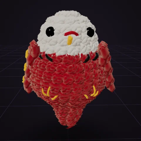 Pocket Parrot Red