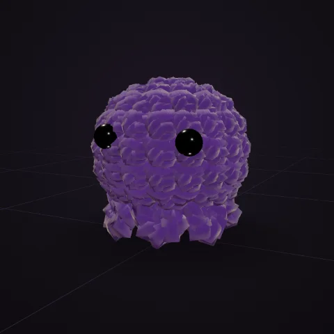 Purple octopus