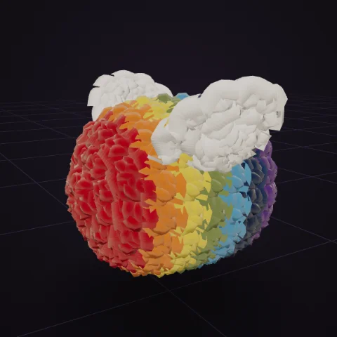 Rainbow bee