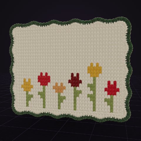 Scallops placemat